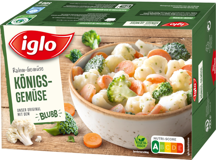Iglo Rahm-Gemüse oder Gemüse-Ideen