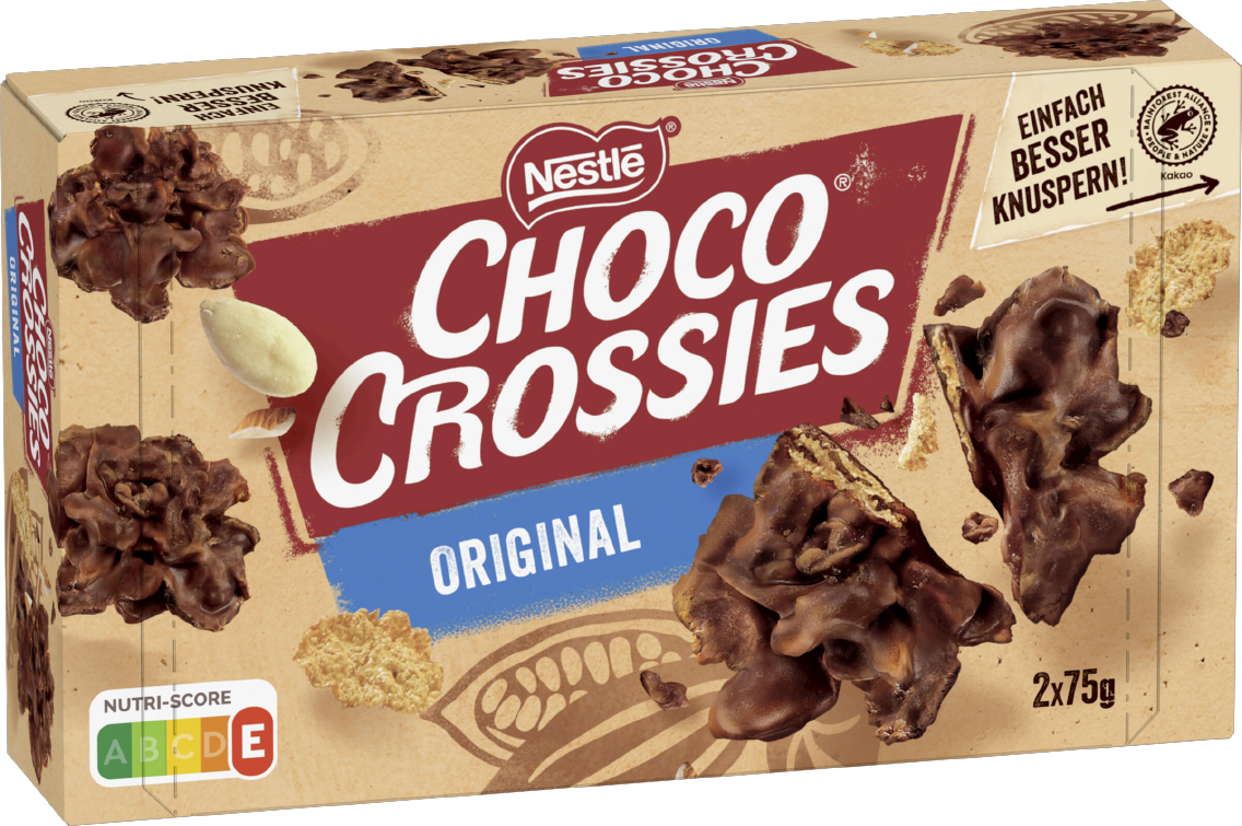 Nestlé Choco Crossies oder Choclait Chips