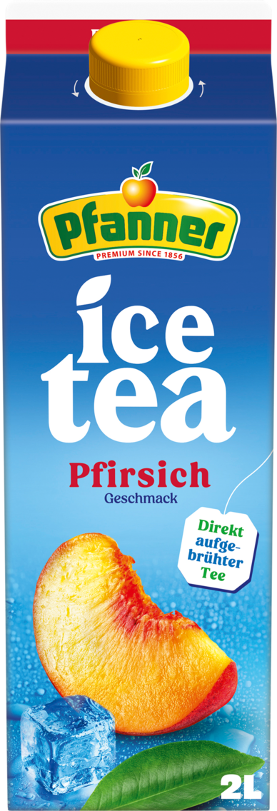 Pfanner ice Tea oder Teegetränk