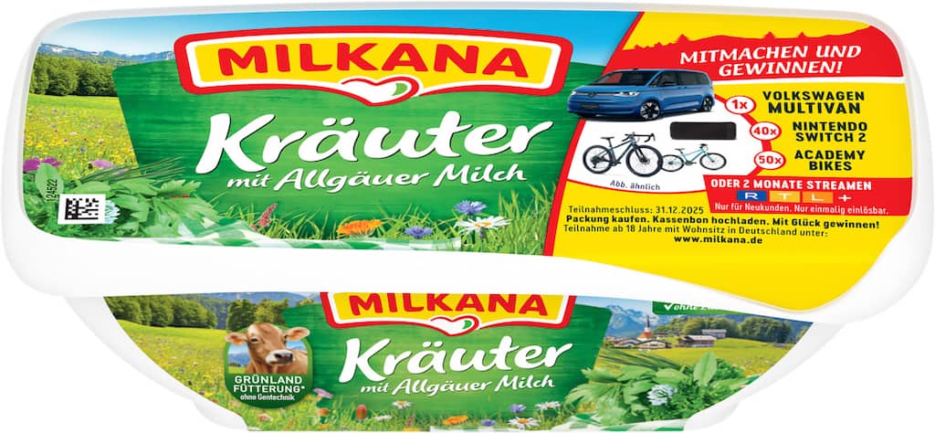 Milkana Schmelzkäsezubereitung