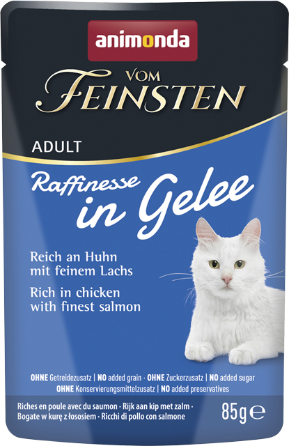 Animonda Vom Feinsten Katzennahrung Adult Raffinesse in Gelee 