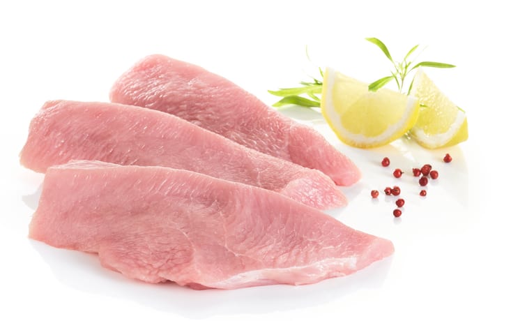 Puten-Schnitzel* oder -Braten*