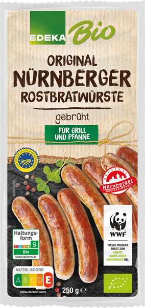 EDEKA Bio Original Nürnberger Rostbratwürste