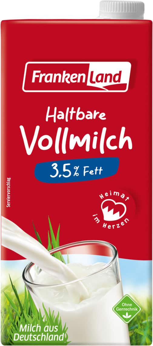Frankenland Haltbare Milch