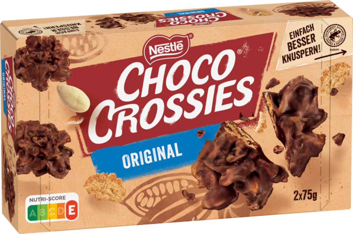 Nestlé Choco Crossies oder Choclait Chips