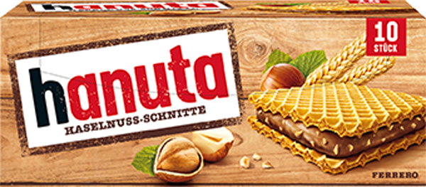 Ferrero Hanuta, Kinderriegel oder Duplo