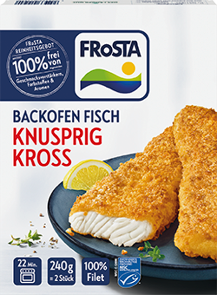 Frosta Fischgerichte, Pfannen-, Backofenfisch oder Vegane Fisch-Alternativen