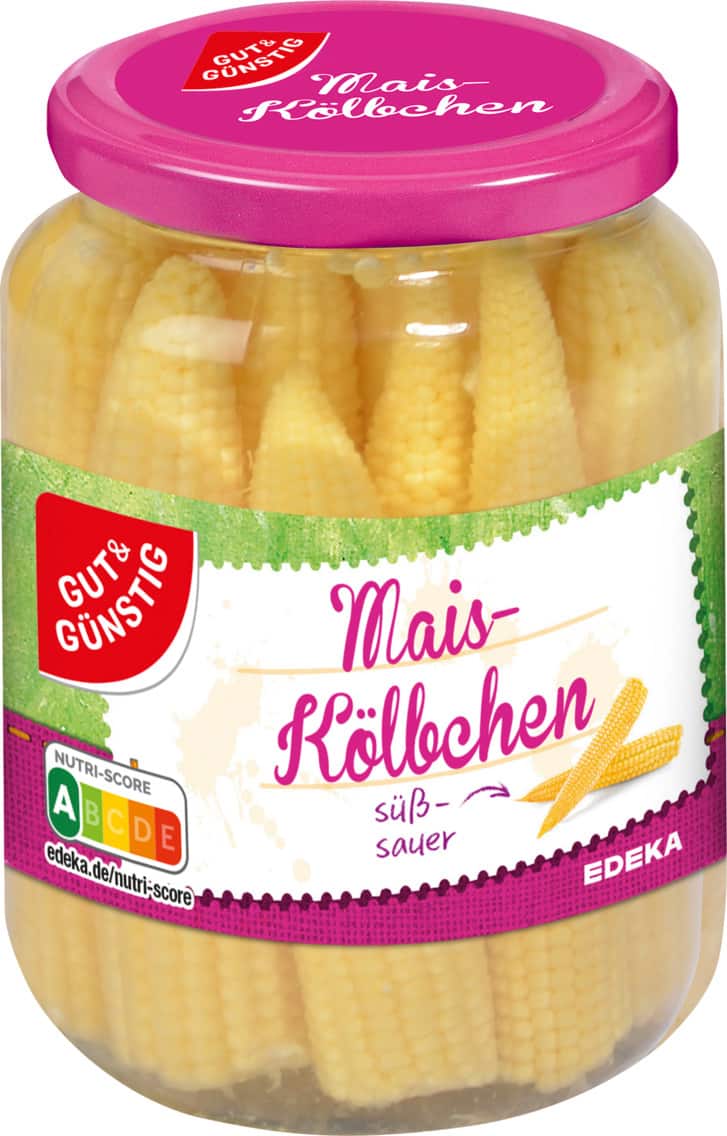 Gut & Günstig Maiskölbchen