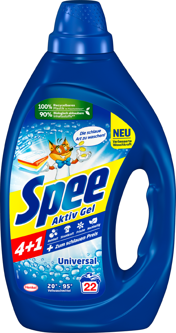 Spee oder Weißer Riese Megaperls, Gel oder Caps