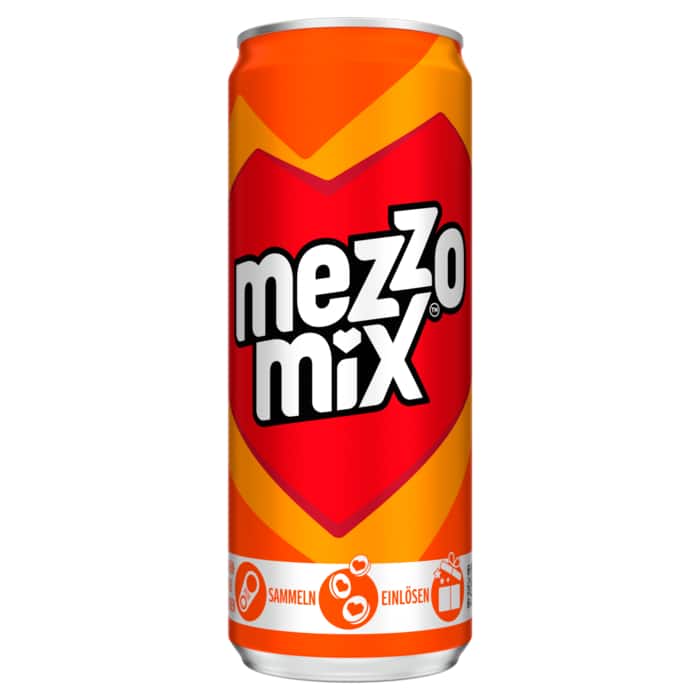 Coca-Cola*, Fanta, Sprite oder mezzo mix*  