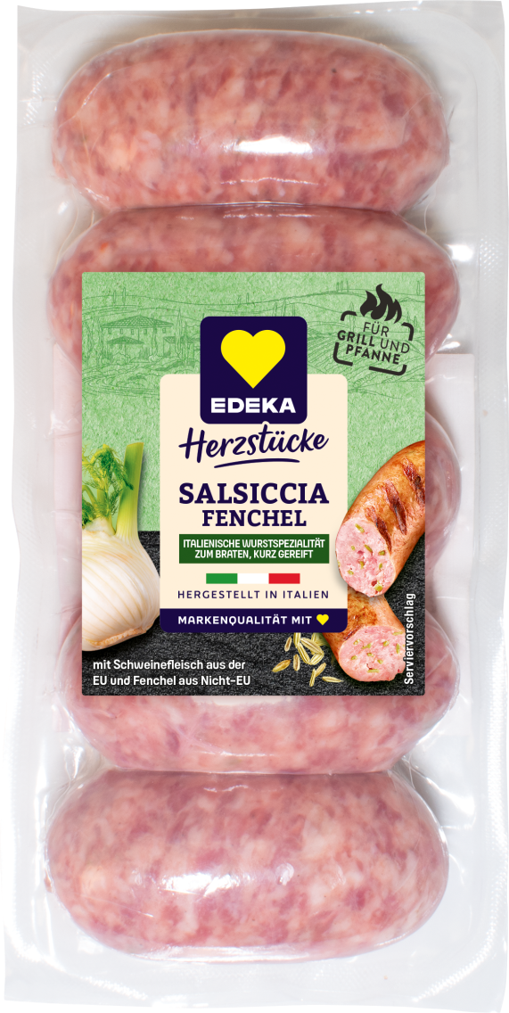 EDEKA Herzstücke Salsiccia Fenchel oder Classic
