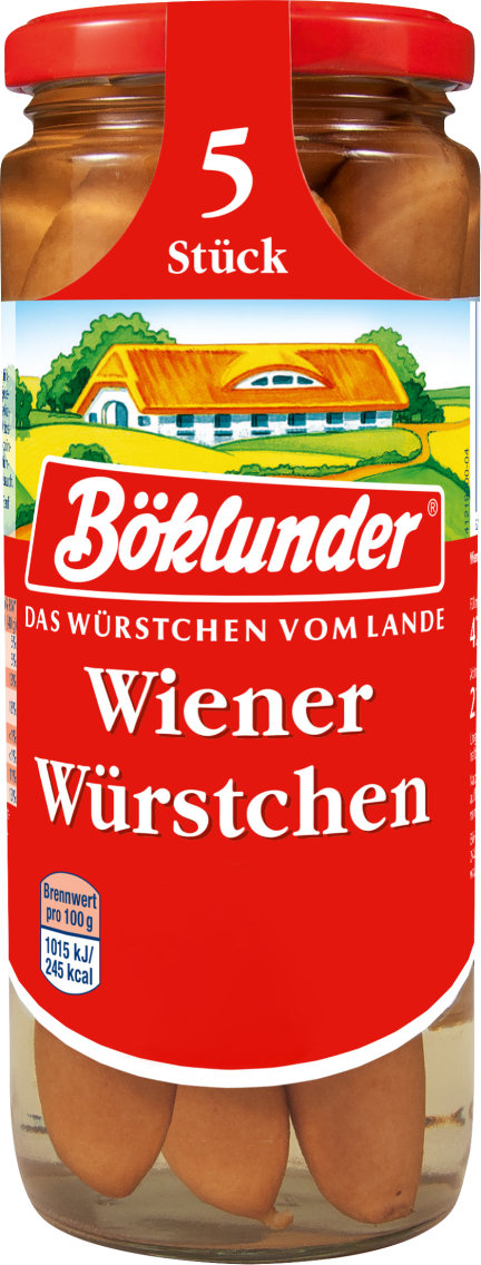 Böklunder Frankfurter oder Wiener Würstchen