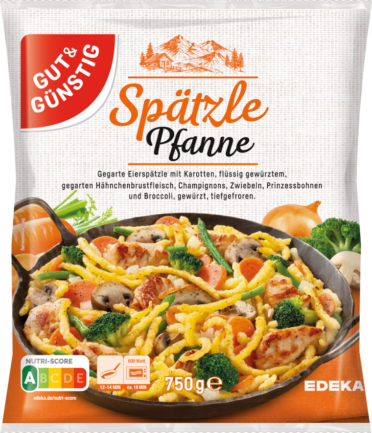 GUT&GÜNSTIG Pfannengerichte