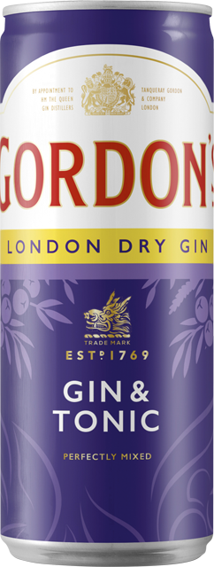 The Original Gordon's London Dry Gin & Tonic, Captain Morgan & Cola²