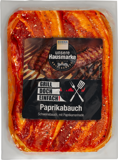 Bauchscheiben Paprika