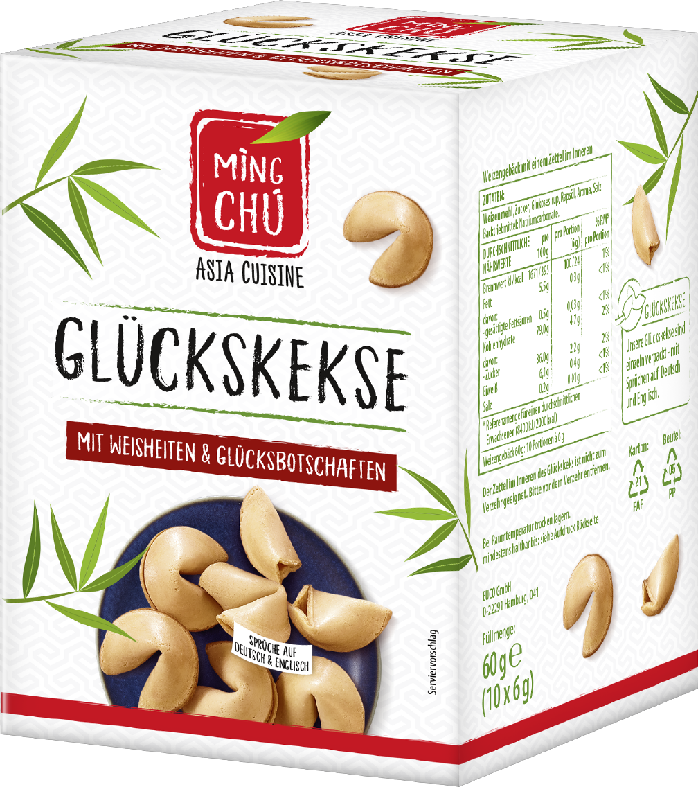 Ming Chu Glückskekse