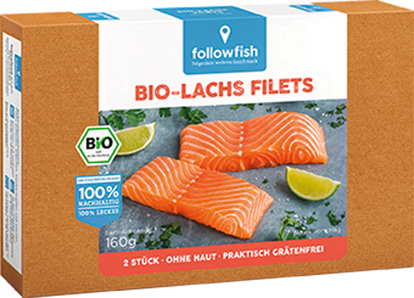 followfish Bio-Lachsfilets