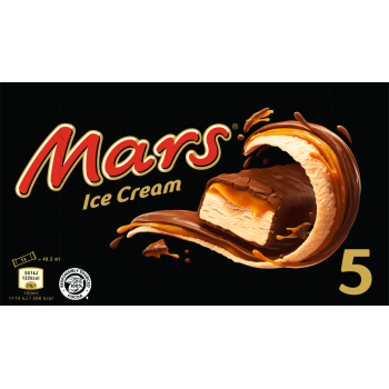 Mars, Snickers, Bounty oder Twix Ice Cream
