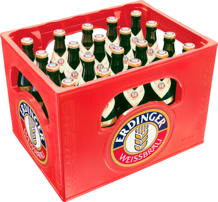Erdinger Weißbier oder Brauhaus Helles