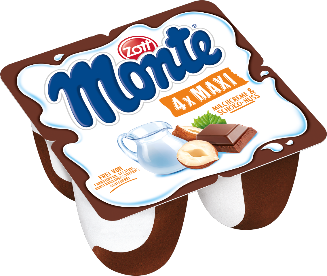 Zott Monte Maxi oder Snack