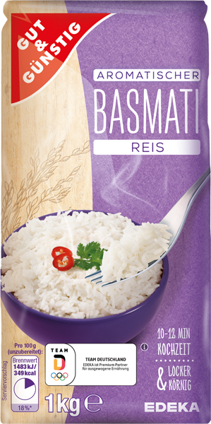 GUT&GÜNSTIG Aromatischer Basmatireis