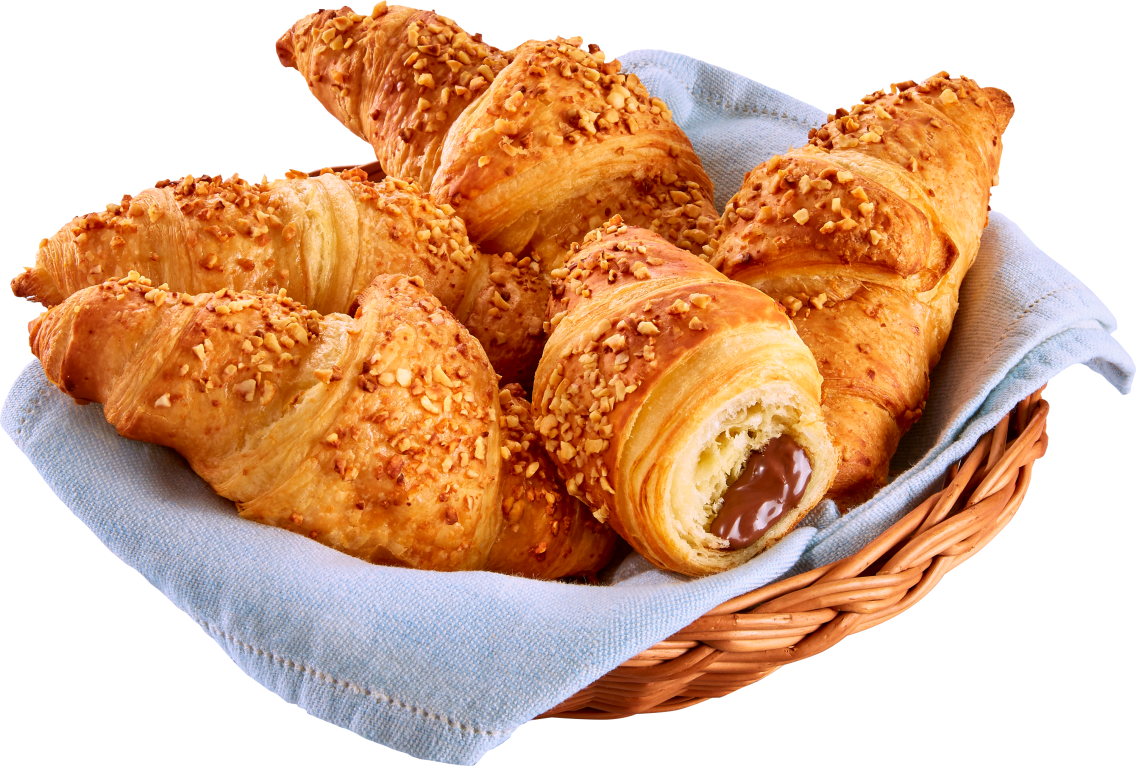 Nuss-Nougat-Croissant