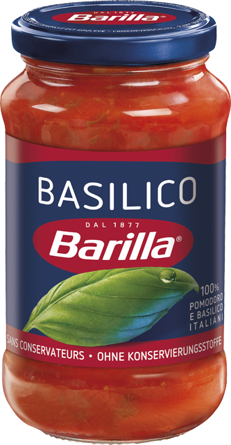 Barilla Pasta Sauce Klassiker oder Pesto – 2 Gläser