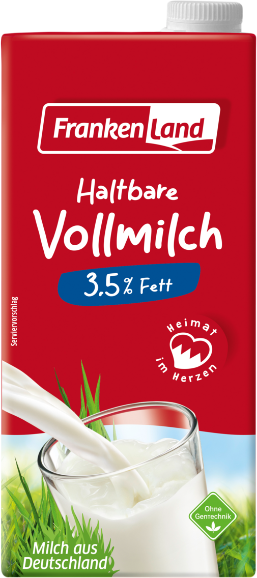 Frankenland Haltbare Milch