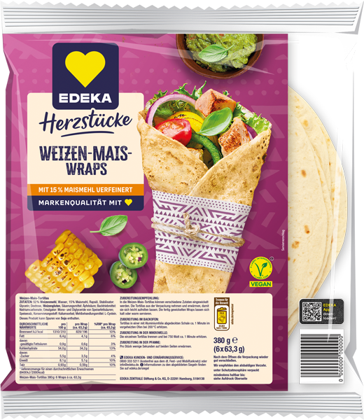 EDEKA Herzstücke 6 Wraps