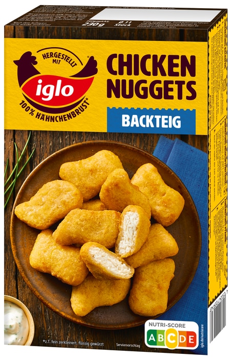iglo Chicken-Nuggets oder -Dippers