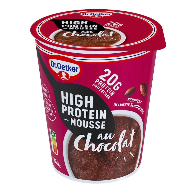 Dr. Oetker High Protein Mousse, Coffee oder Shake