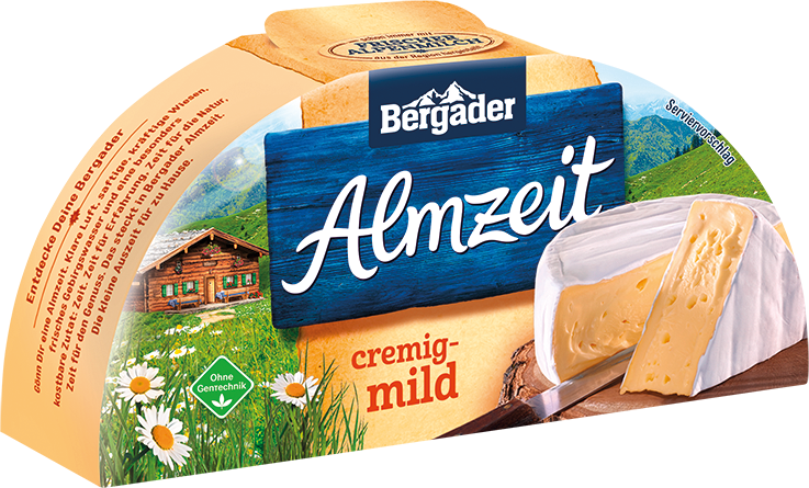 Bergader Bavaria blu oder Almzeit