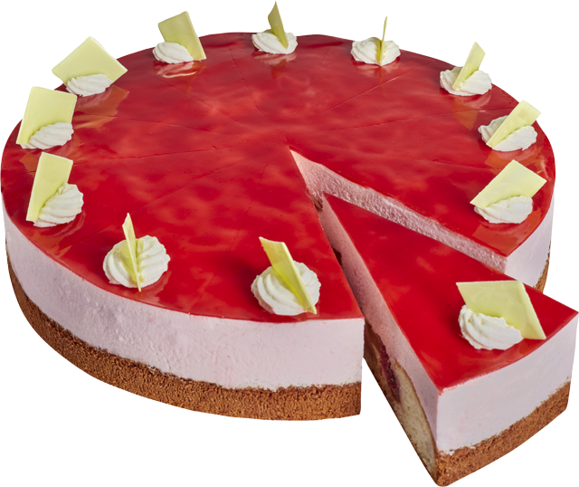 Rhabarber-Erdbeer-Torte 