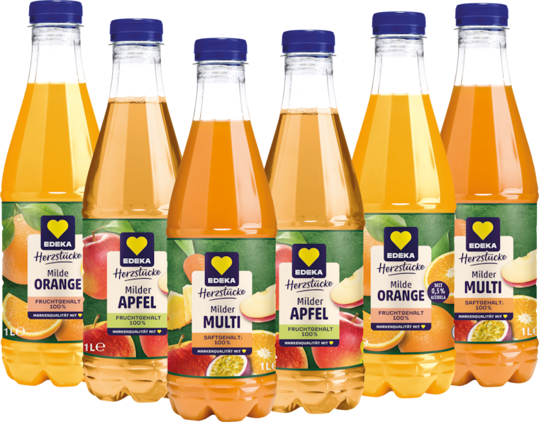 EDEKA Herzstücke Fruchtsäfte oder Nektare
