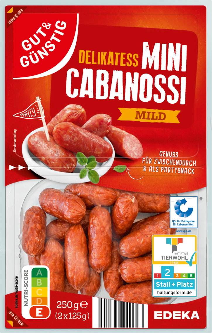 GUT&GÜNSTIG Delikatess Mini Cabanossi