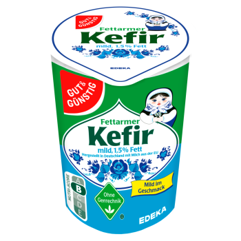 Fettarmer Kefir
