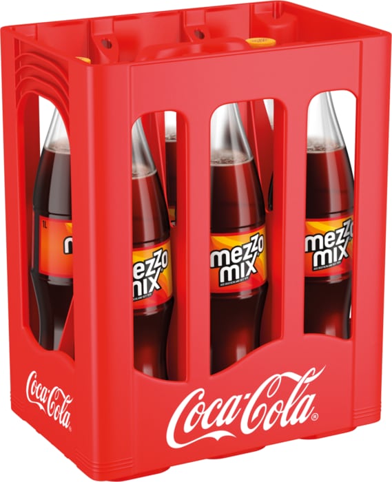 Coca-Cola*, Fanta, Sprite oder mezzo mix*