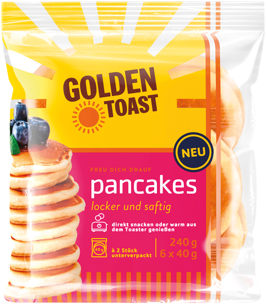 Golden Toast Pancakes