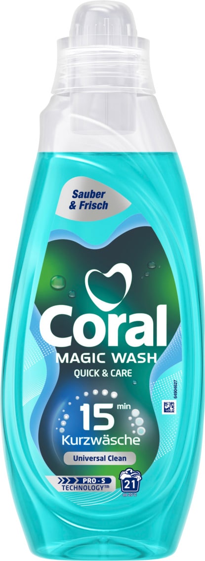 Coral Magic Wash für Kurzwäsche