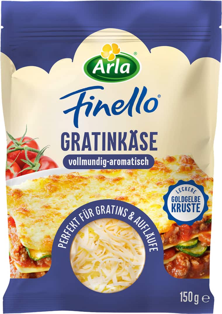 Arla Finello geriebener Käse