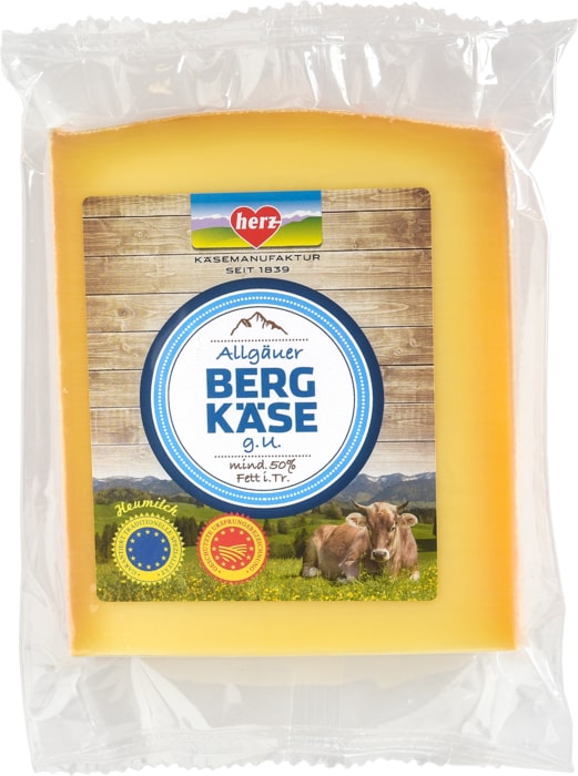Herz Allgäuer Bergkäse