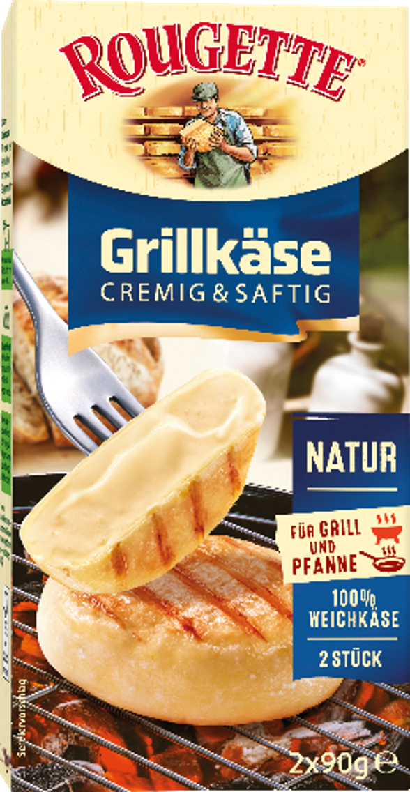 Rougette Grill- oder Ofenkäse