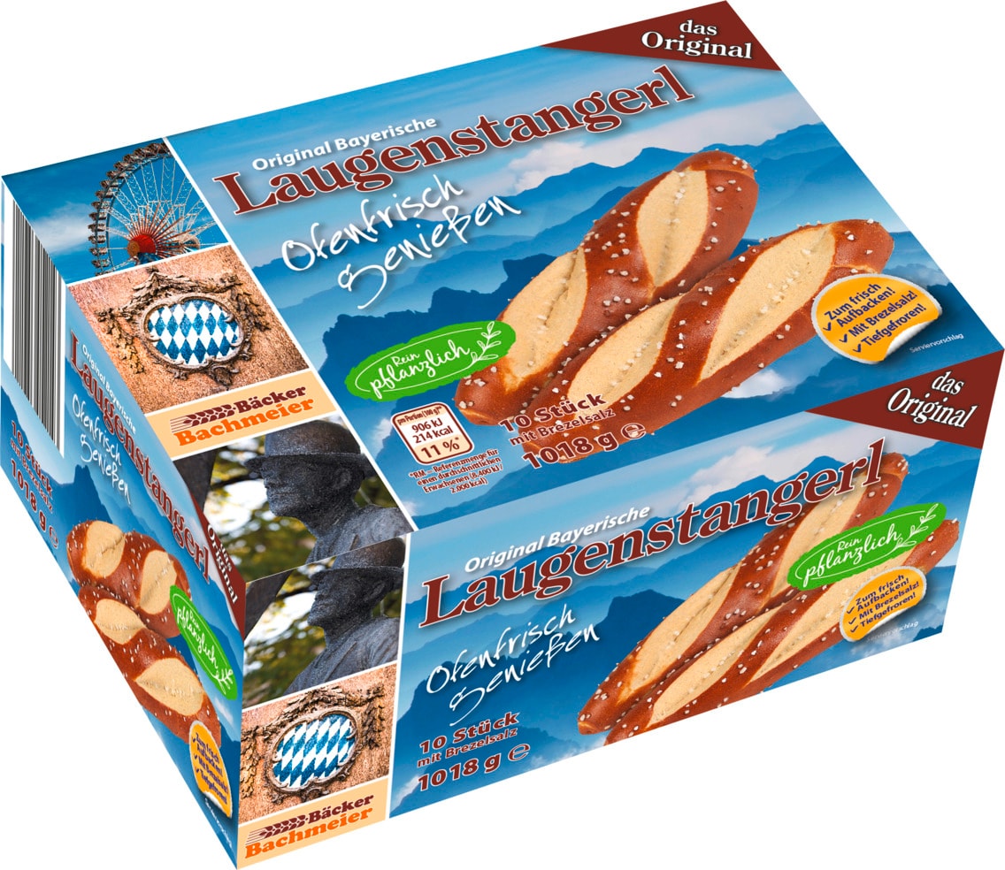 Bäcker Bachmeier Original Bayerische Laugenstangerl