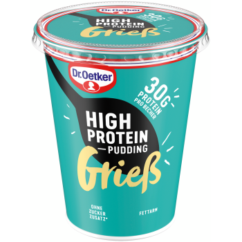 Dr. Oetker High Protein Pudding oder Milchreis