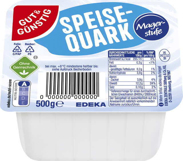 Gut & Günstig Speisequark Magerstufe