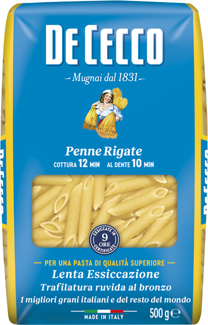 De Cecco Fusilli oder Penne Rigate