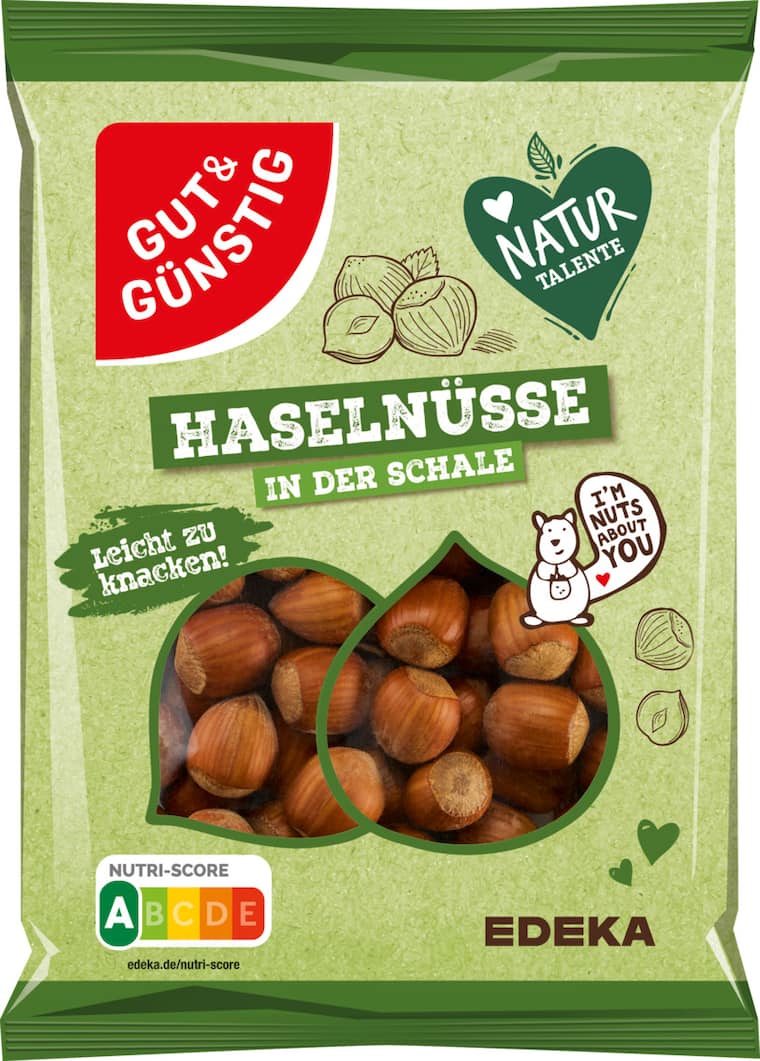 Gut & Günstig Haselnüsse