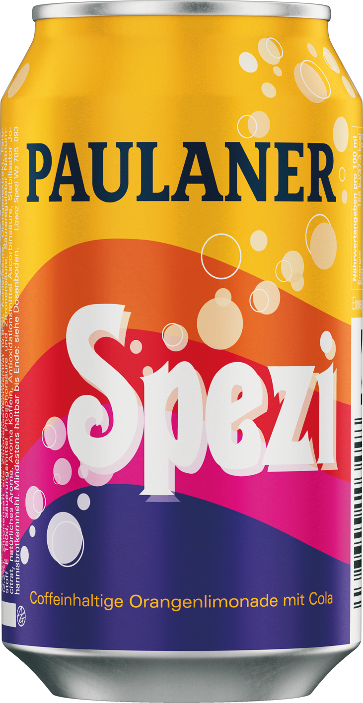 Paulaner Spezi, Orangen- oder Zitronenlimonade