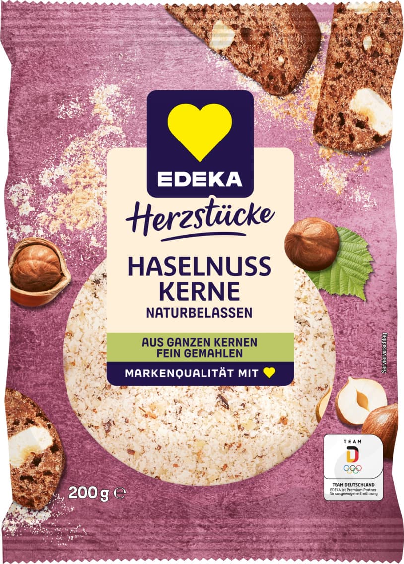 EDEKA Herzstücke Haselnuss Kerne oder Kalifornische Mandeln