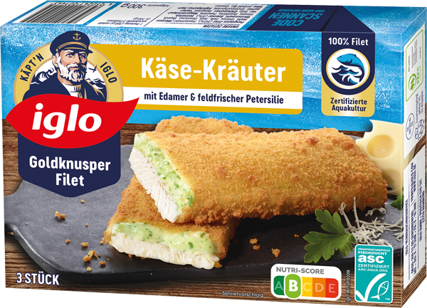 Iglo Fischstäbchen oder Goldknusperfilets